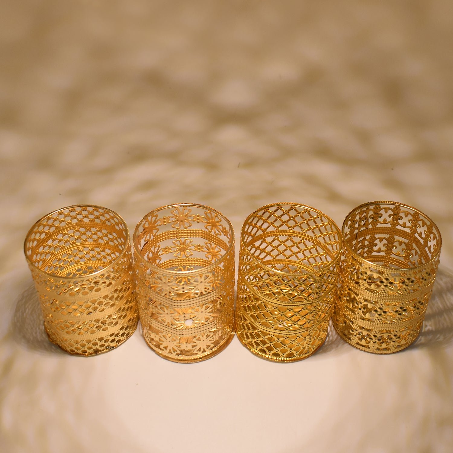 Mix Plain Jhoomer For Home Decor Golden Color (Mix Design)