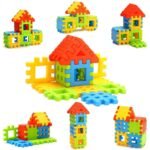 Blocks House Multi Color Building Blocks with Smooth Rounded Edges (110Pc Set)