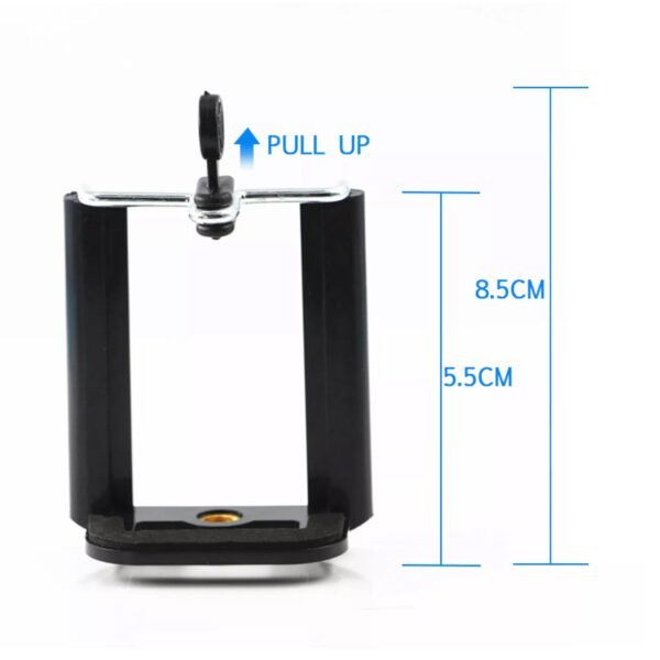 Mobile Holder Attachment For Selfie Stick and Mobile Tripods - Image 3