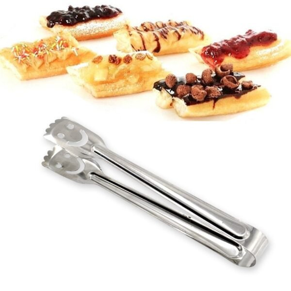 Smiley Stainless Steel Multipurpose Utility Tong (1Pc Only) - Image 2