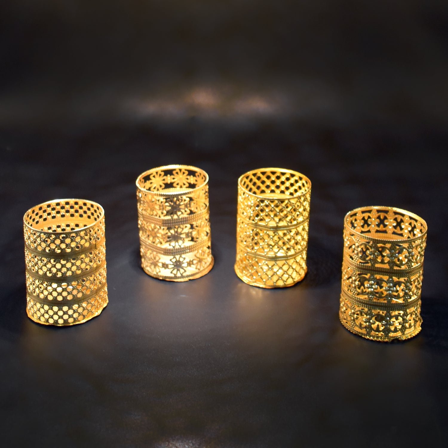 Mix Plain Jhoomer For Home Decor Golden Color (Mix Design) - Image 2