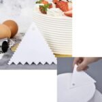 T shape Scraper for Cake with Edge Cake Decorating Tools
