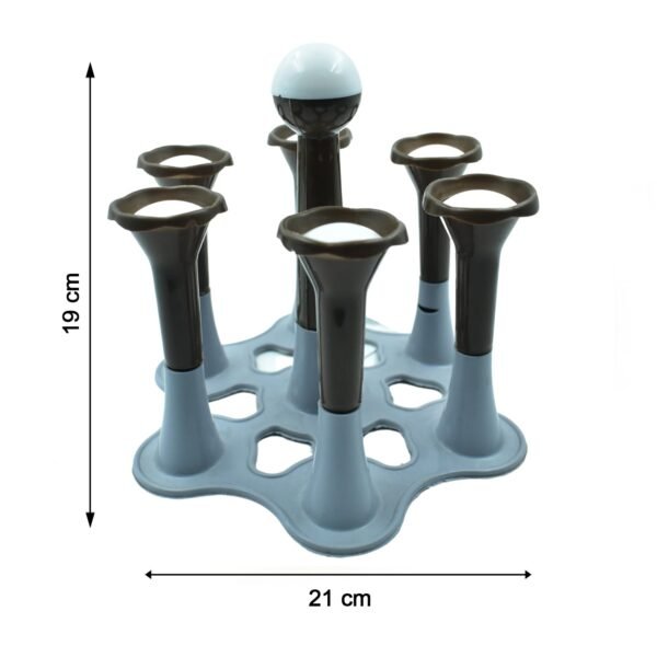Fancy Fridge Top Glass Stand, Dining Table Glass Stand - Image 2
