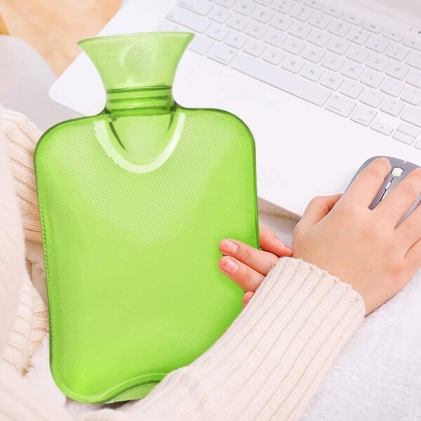 Transparent Personal Care Rubber Hot Water Heating Pad Bag for Pain Relief (Small) - Image 4