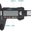 LCD Screen Digital Caliper (6 inch) - Image 4