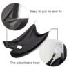 Black Beard Apron Hair Clippings Catcher Grooming Bib - Image 4