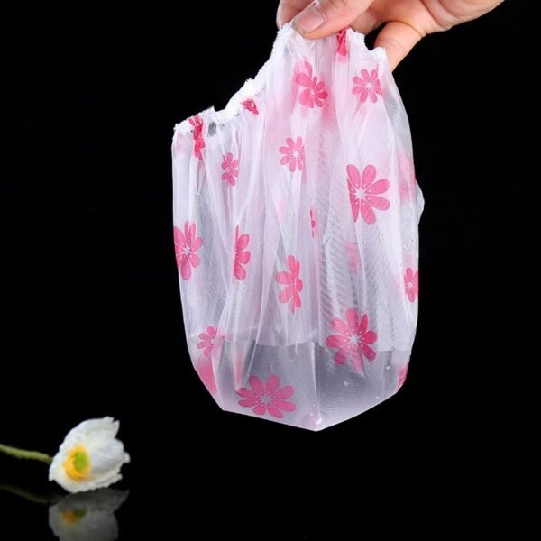 Shower Cap Bath Shower Cap ,Women Reusable Waterproof Women Shower - Image 4