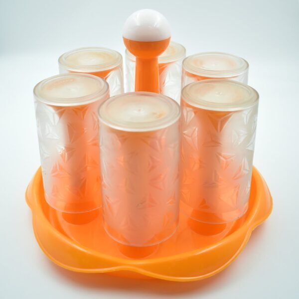 Fridge Top Glass Stand, Dining Table Glass Stand, Plastic Glass Holder - Image 3