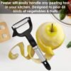 2-in-1 Double Julienne and Vegetable Peeler