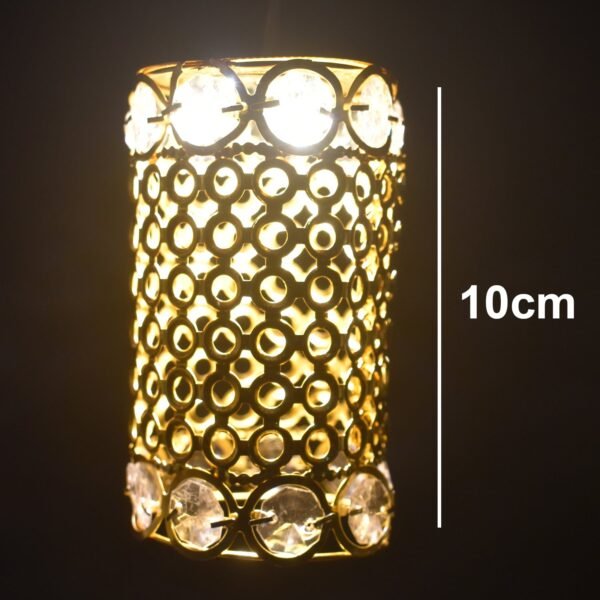_Mix 2Line Dimond Jhoomer For Home Decor Golden Color (Mix Design) - Image 3
