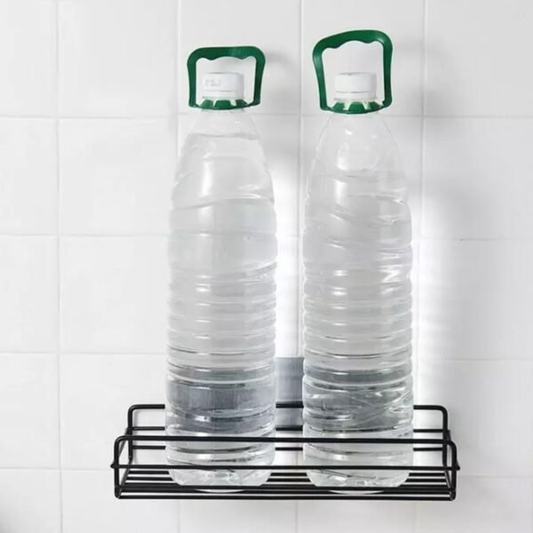 Multipurpose Wall Mount Metal Bathroom Shelf and Rack for Home and Kitchen. - Image 4