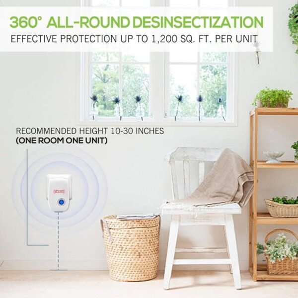 A Ultrasonic Pest Repeller to Repel Rats, Mosquito, Home Pest & Rodent - Image 4