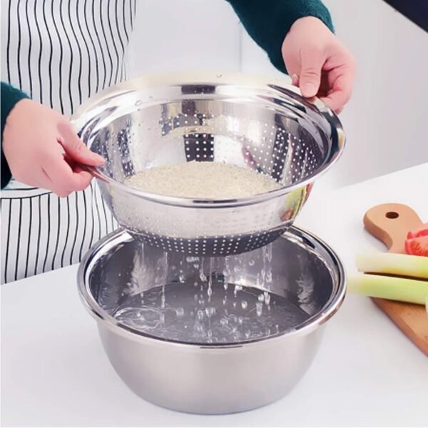 3 in 1 Kitchen Multipurpose Julienne Grater Salad Maker - Image 4