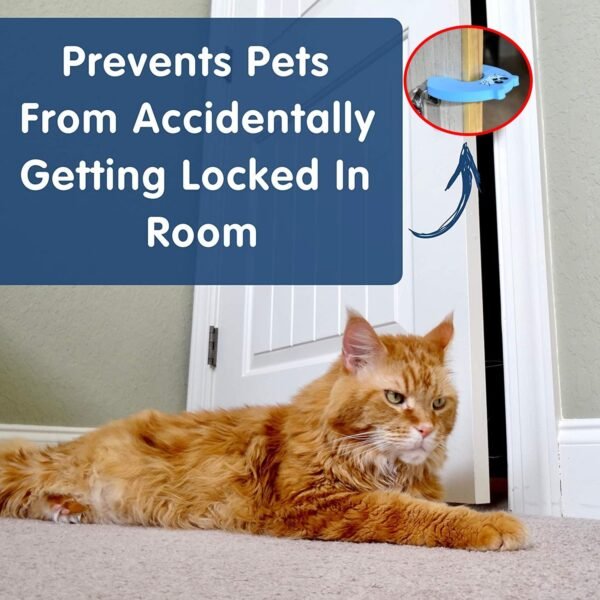 Child Safety Protection Baby Safety Cute Animal Security Card Door Stopper (2PC Set) - Image 4