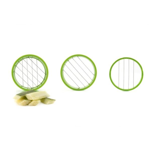Plastic 6-in-1 Manual Vegetable Grater,Chipser and Slicer - Image 4