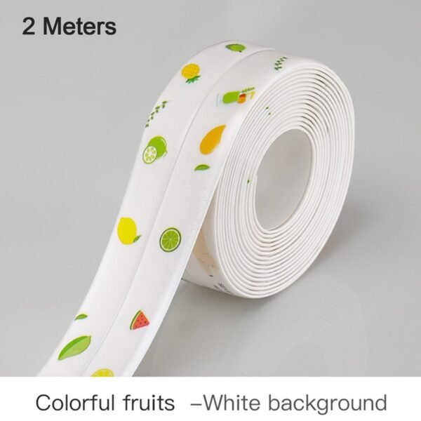 Kitchen Sink Platform Sticker Bathroom Corner Tape (2Meter Size) - Image 4