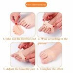 Toe Separator Bunion Corrector Straightener Hallux Valgus Pain Relief (1Pair)
