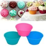 Silicone Cup Cake Mould (1Pc)