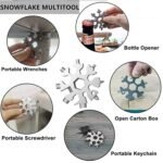 Snowflake Multi-Tool Stainless Steel Snowflake Bottle Opener