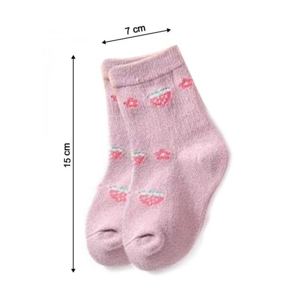 Socks Breathable Thickened Classic Simple Soft Skin Friendly For Kids - Image 3