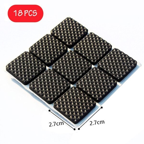 Self Adhesive Furniture Pads - Square - Image 2