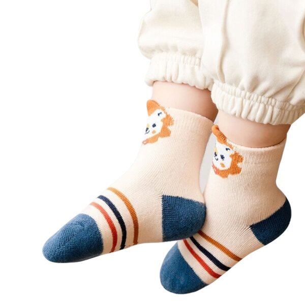 Socks Breathable Thickened Classic Simple Soft Skin Friendly For Kids - Image 2