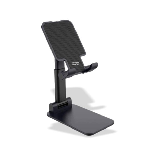 Foldable Mobile Stand with Angle Adjustable Desktop Table Mobile Holder - Image 3