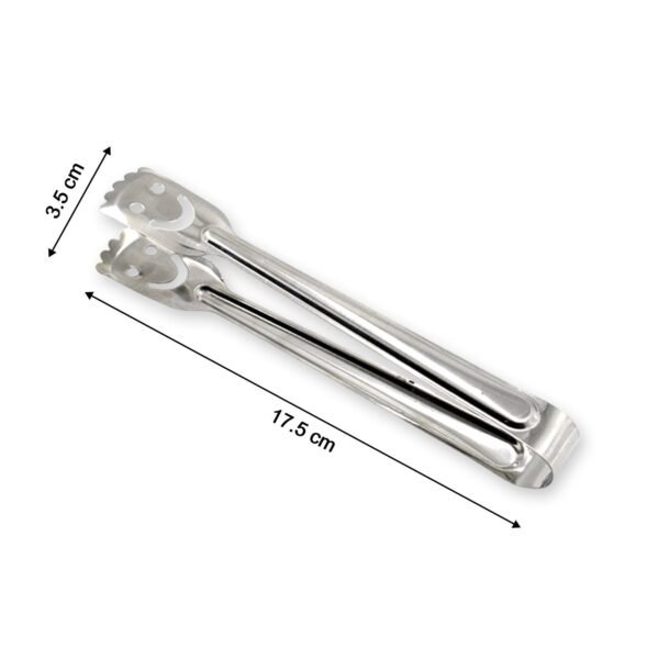 Smiley Stainless Steel Multipurpose Utility Tong (1Pc Only) - Image 4