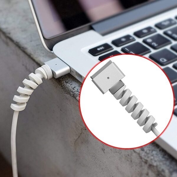 Spiral Charger Spring Cable Protector Data Cable Saver - Image 2