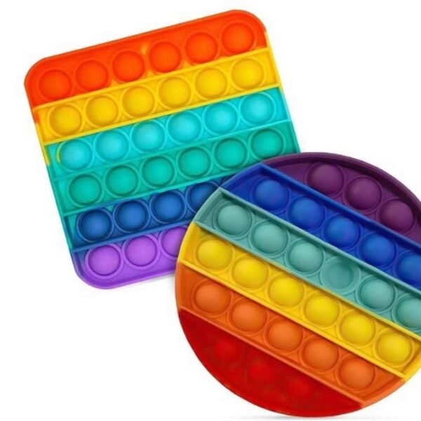 Random Shape Rainbow Colored Fidget (1Pc Only) - Image 2