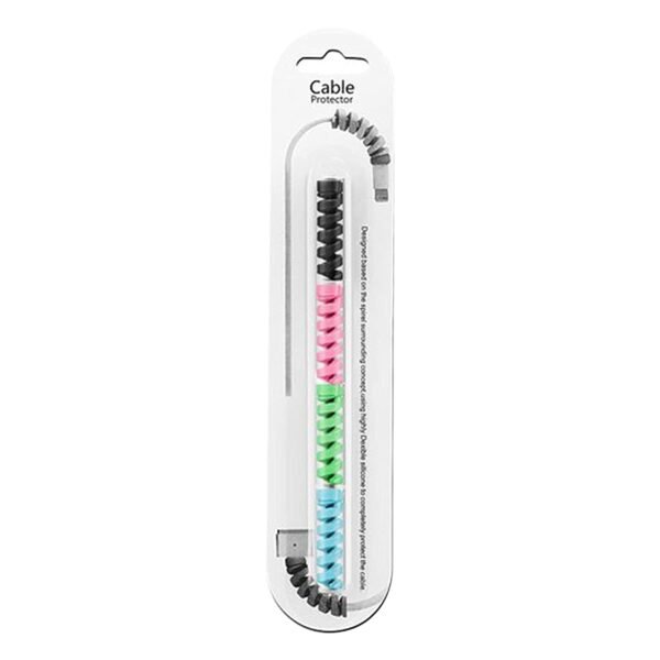 Spiral Charger Spring Cable Protector Data Cable Saver