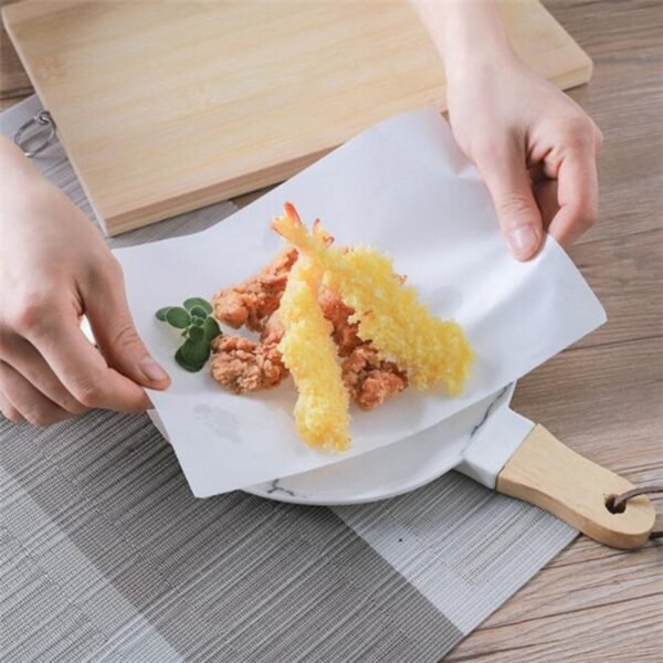 Oil Absorbing Sheets Cooking Paper - Image 3