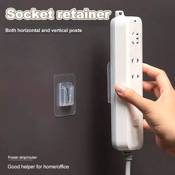 Magic Adhesive Plastic Wall Hooks Heavy Duty Hooks (Pack of 20)