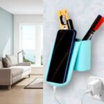 Multipurpose Mobile Plastic Stand Wall Mounted (Pack of 2Pcs)