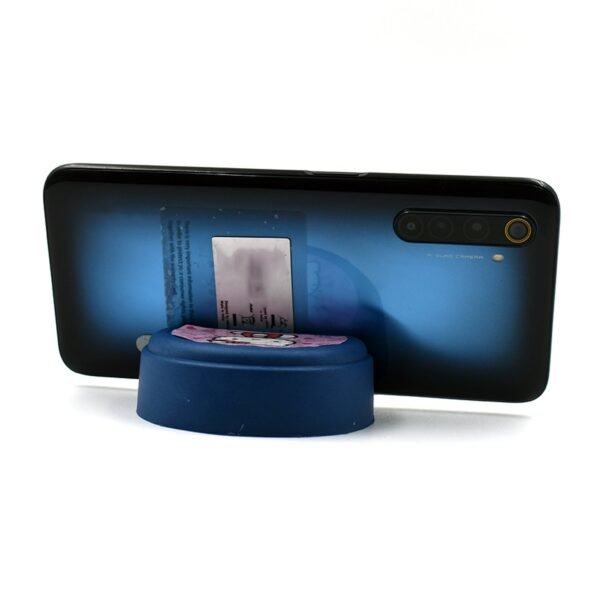 Round Shape Mobile Stand Adjustable Mobile Cell Phone Desktop Holder - Image 2