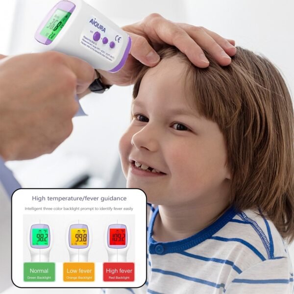 Infrared Thermometer Non Contact IR Thermometer Forehead Temperature Gun