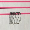 Stainless Steel Bath Drape Clasp Curtain Hooks (Pack of 12 Pcs) - Image 3