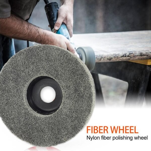 100mm Nylon Fiber Polishing Wheel Grinding Disc For Angle Grinder (1Pc)