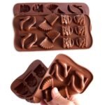 14 Cavity Purse Sandle Heel Sandal Chocolate Mould (1Pc Only)