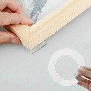 A Double Sided Nano Adhesive Tape, 3 meter Size (20mm Width X 2mm Thickness)