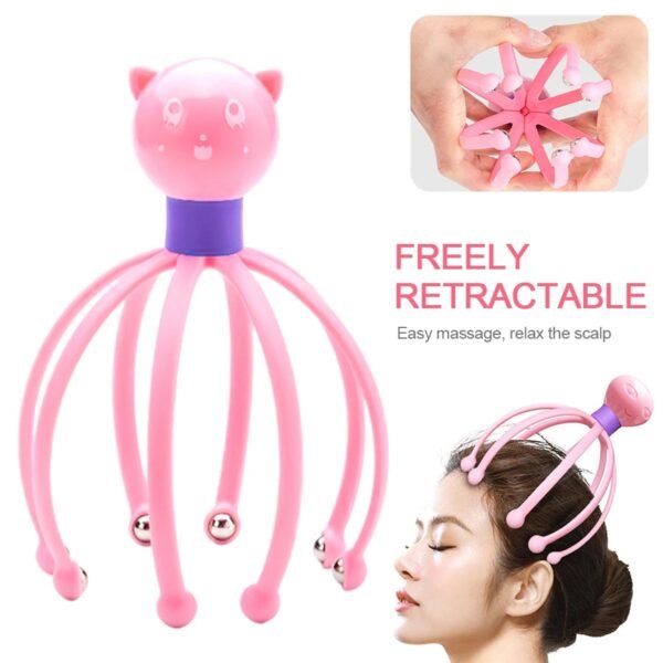 Octopus Stress Relief Therapeutic  Scalp Massager - Image 2