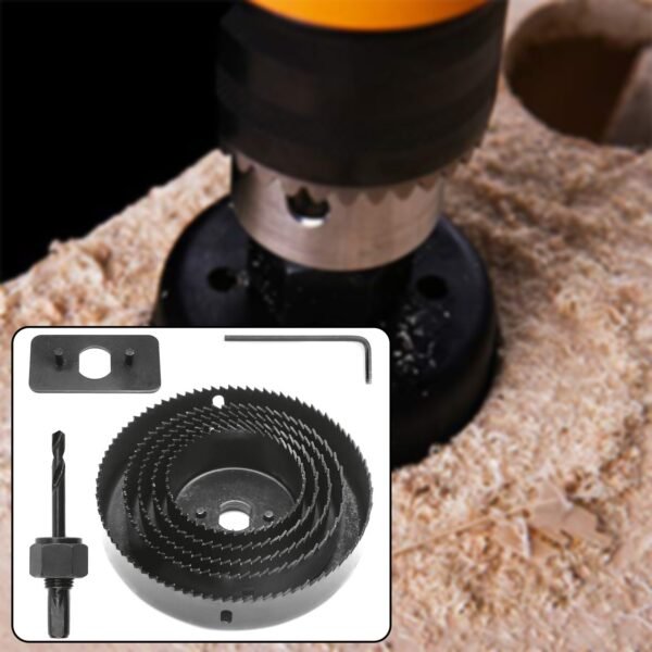 8Pc Hole Saw Set - Image 2