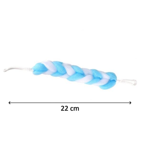 Hanging Bath Shower Long Loofah Sponge Pouf Body Scrubber Small Size (Pack of 6) - Image 3