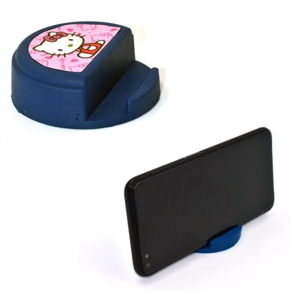 Round Shape Mobile Stand Adjustable Mobile Cell Phone Desktop Holder - Image 3