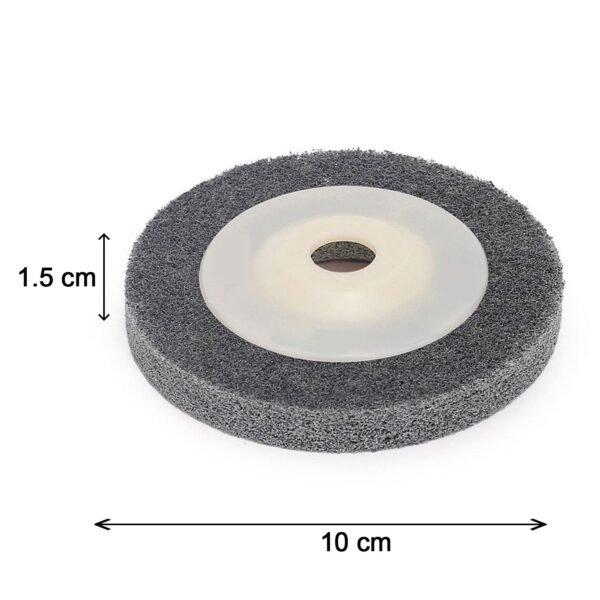 100mm Nylon Fiber Polishing Wheel Grinding Disc For Angle Grinder (1Pc) - Image 2