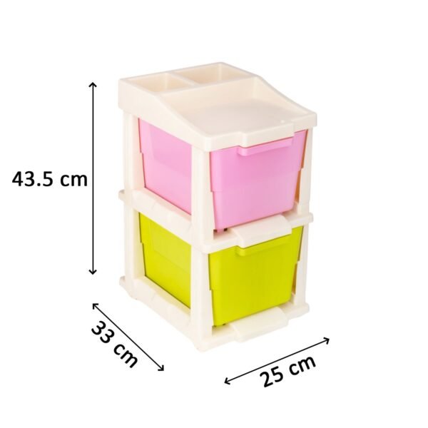 2 Layer Multi-Purpose Modular Drawer Storage System - Image 2