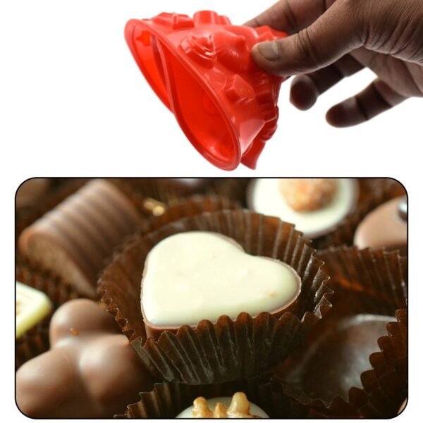 19 Cavity Mix Shape Chocolate Mold (1Pc Only) - Image 2