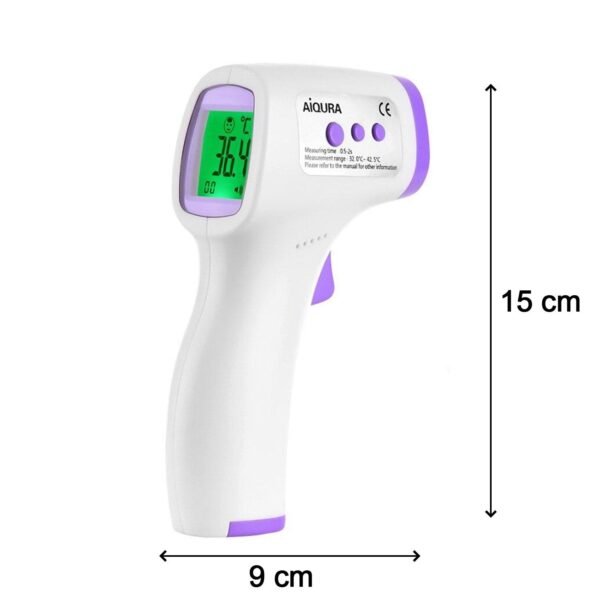 Infrared Thermometer Non Contact IR Thermometer Forehead Temperature Gun - Image 4