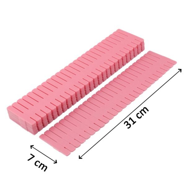 A Adjustable Drawer Organizer and Kitchen Board Divider (Pack of 6Pcs) - Image 3