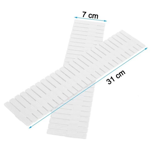 A Adjustable Drawer Dividers Organiser Separator 8 Pcs - Image 3